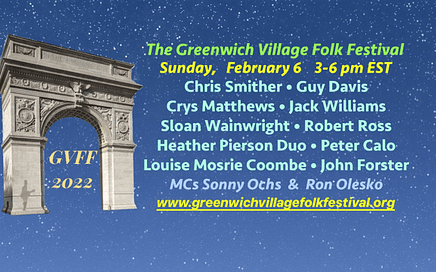 Greenwich Village Folk Festival, Sloan Wainwright accompanied by Glen Roethel